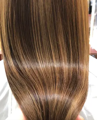 ミディアム カラー パーマ ヘアアレンジ メンズ キッズ マツエク・マツパ sara 荒井店のヘアスタイル