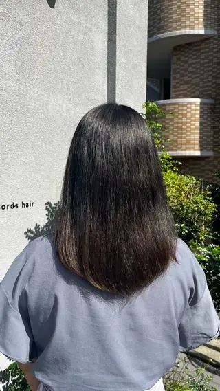 カラー 坂下 かのんのヘアスタイル