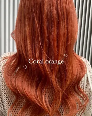 セミロング カラー ヘアアレンジ アンククロス渋谷【ANKH CROSS】所属・韓国ヘア┊︎レイヤー ┊︎haruka🌙のヘアスタイル