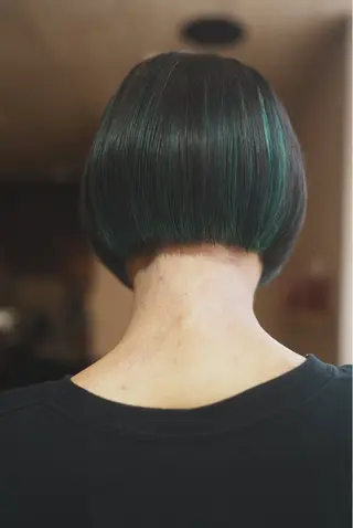 ショート カラー 似合わせ レイヤー須川のヘアスタイル