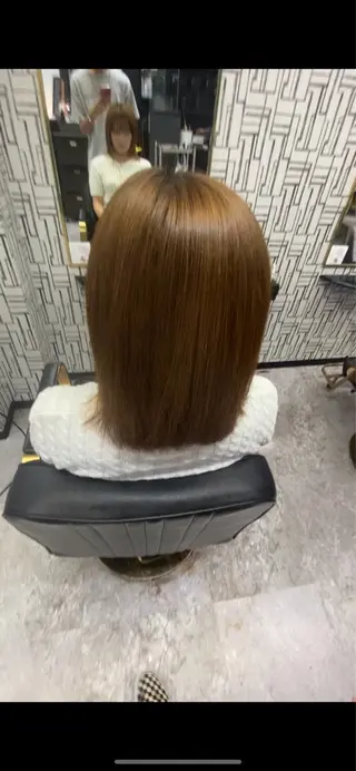 ミディアム 池田 亮雅のヘアスタイル