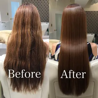 ロング パーマ カラー 【N°deseo】 吉祥寺のヘアスタイル