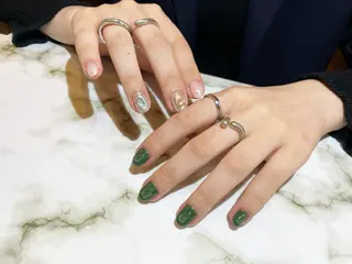 ネイル 水戸 彩夏のネイルデザイン