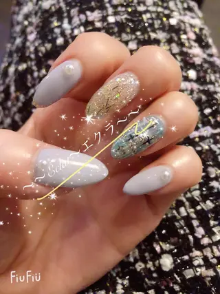 ネイル ネイルサロンエクラ 🫧Shizukaのネイルデザイン
