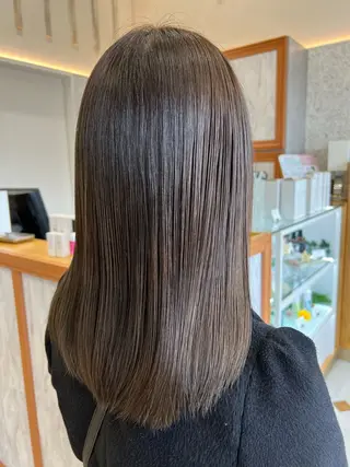 セミロング CUT純青山店所属・上田/青山/ カット無料/女性限定のヘアスタイル