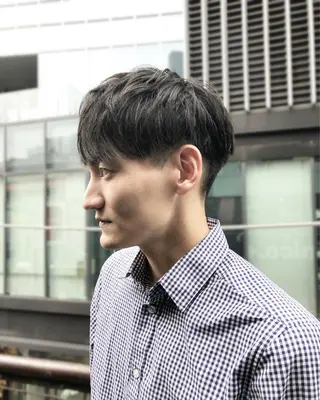 ヘアアレンジ メンズ ainico+所属・メンズ特化✂️栗原 侑也のヘアスタイル