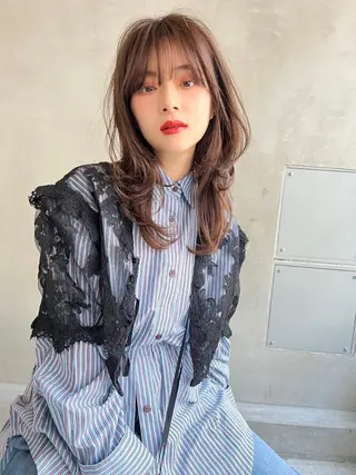 ロング 💕ハイトーン/ダメ ージ特化/MAO💕のヘアスタイル