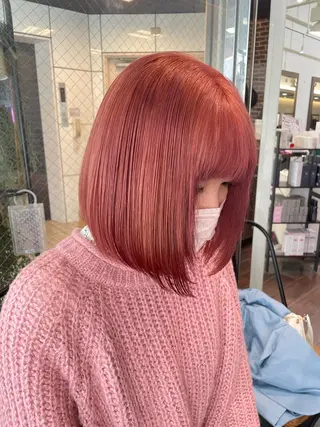 ショート カラー メンズ/艶髪/カラー サクラ🌸のヘアスタイル