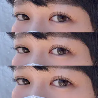 セミロング カラー パーマ ヘアアレンジ キッズ ネイル マツエク・マツパ アイブロウ 𓊆ᶠᵉᵉʸ𓊇 ᶜᴴᴵᴴᴬᴿᵁのマツエク・マツパデザイン