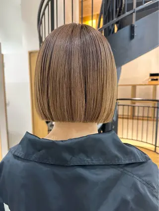 ショート sea by luvismけやき通り2号店所属・ボブ/ショート/ 縮毛矯正/岸本恭明のヘアスタイル