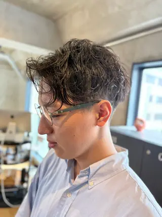 ショート パーマ メンズ ✂︎メンズ特化✂︎ 竹内貴則のヘアスタイル