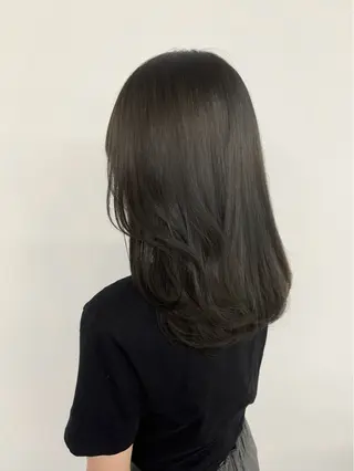 セミロング カラーモデル募集/ 小山栞のヘアスタイル