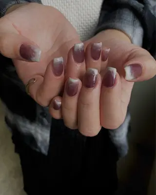 ネイル 草加ニュアンスネイル 🌚hersのネイルデザイン