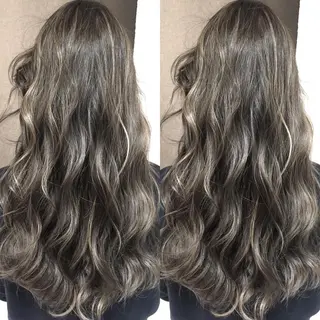 ロング カラー 井上 一平のヘアスタイル