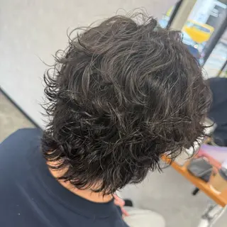 パーマ メンズ FLOWER by B.GARDEN所属・’Flower’ AYAKAのヘアスタイル