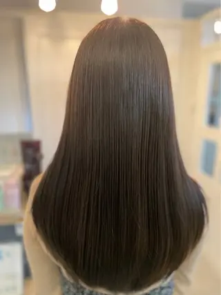 ロング 空 龍之介　カラー 特化/髪質改善/韓国のヘアスタイル