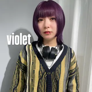 ショート カラー ハイトーン/ボブ /HBL/AYUNAのヘアスタイル