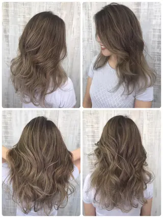 セミロング カラー パーマ ヘアアレンジ メンズ キッズ ネイル マツエク・マツパ 美容室 ソンリエのヘアスタイル
