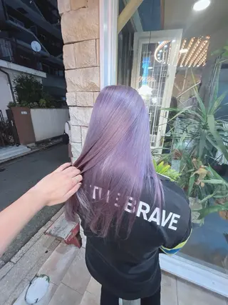 ロング 岩切 晴香のヘアスタイル