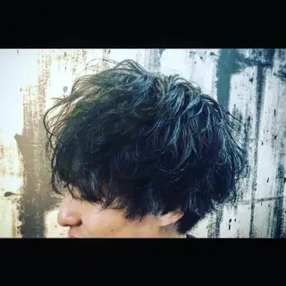 パーマ メンズ 💈大人の渋髪💈 店長　大橋侑弥のヘアスタイル