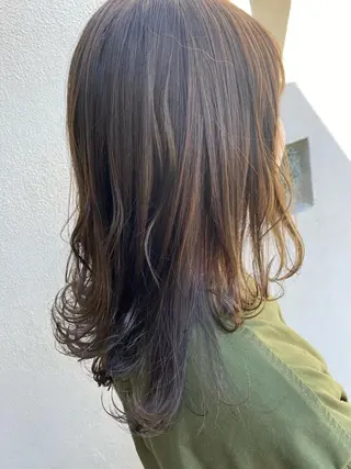 セミロング hair design BEER今泉店所属・尾崎 海璃のヘアスタイル