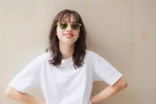 セミロング パーマ GO TODAY シェアサロン 原宿本店所属・ボブ/レイヤー/ パーマ/淀川 純のヘアスタイル