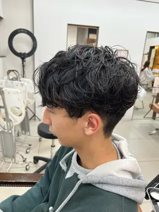 パーマ メンズ メンズパーマ/カット /森本翔大のヘアスタイル