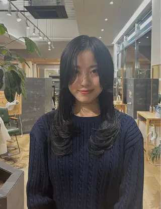 ロング OPS  hair 西新店所属・藤本 航大のヘアスタイル