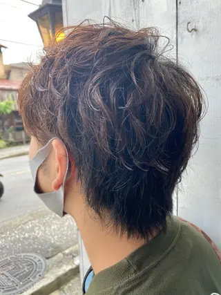 ショート パーマ メンズ メンズカットパーマ ✂️ JOYAのヘアスタイル