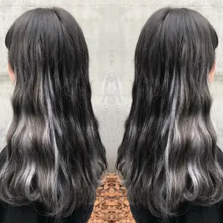 ロング カラー 韓国ヘア🤍髪質改善 🇰🇷AKANEのヘアスタイル