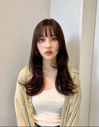ロング 石毛 大翔のヘアスタイル