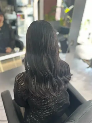 ロング CS made by SHACHU 栄所属・森下 ゆきなのヘアスタイル