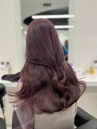 ロング まろっと艶感ブラウン ベージュ🤍まなかのヘアスタイル