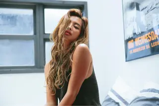 セミロング 所渉/韓国レイヤー /ウルフカットのヘアスタイル