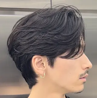 パーマ メンズ 仙台フェザーパーマ/ fifth/遠藤楓雅のヘアスタイル