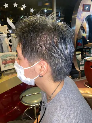 カラー メンズ レイヤーカット/ カラー/長谷恵花のヘアスタイル