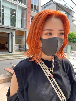 ショート カラー タカノ ノゾミのヘアスタイル