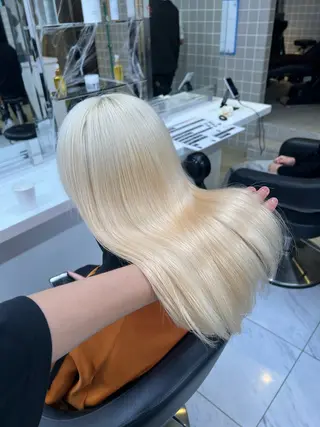 セミロング カラー 韓国レイヤーカット /REIのヘアスタイル