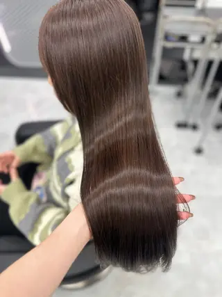 ロング カラー パーマ ヘアアレンジ メンズ キッズ ♥️韓国ヘア レイヤー♥️ゆりのヘアスタイル