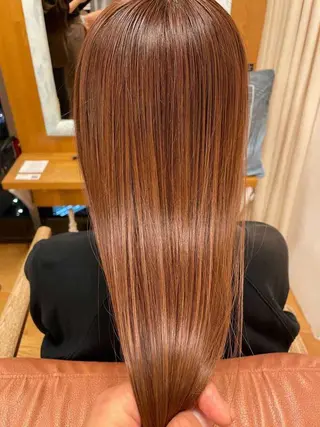 ロング カラー ボブ美容師 /馬場 翼のヘアスタイル