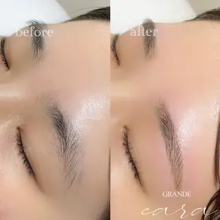 アイブロウ GRANDEcara 栄　manamiのマツエク・マツパデザイン