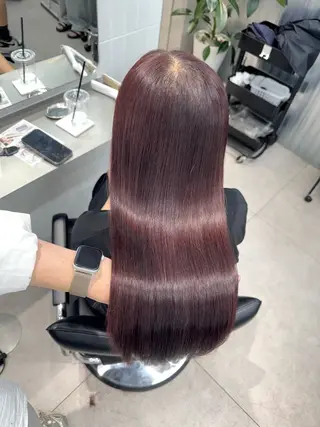 ロング 🫧‪髪質改善/艶髪 🫧‪艶カラー／りくのヘアスタイル