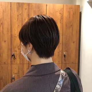 ショート カラー レイヤー,ボブ / 彩未のヘアスタイル