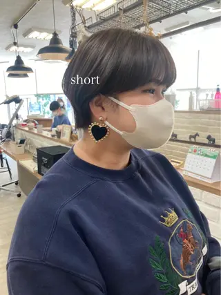 ショート 初めてのショート お任せください✂️のヘアスタイル