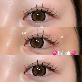 マツエク・マツパ Mell Yuuna ♡パリエク /束感のマツエク・マツパデザイン