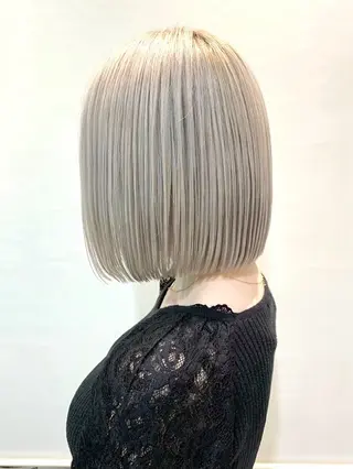 ミディアム 池袋/ボブ/ボブ矯正 髪質改善/山本のヘアスタイル