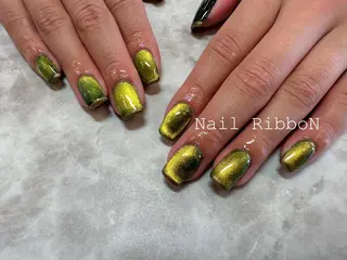 ネイル ネイルリボン 石田のネイルデザイン