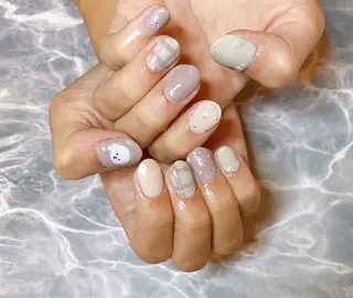 ネイル Melia　by attrait所属・Melia by attrait🌿杏のネイルデザイン