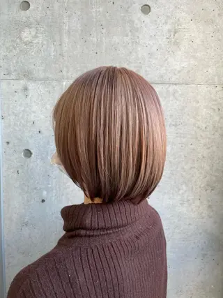 ショート カラー B.Chance カラーリスト　ペーのヘアスタイル