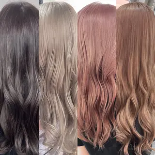 ロング カラー 透明感カラー❄️要 半個室×マンツーマンのヘアスタイル
